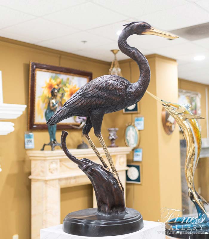 Bronze | Bronze Statues | Bird Animal Statues | Fine's Gallery, LLC.