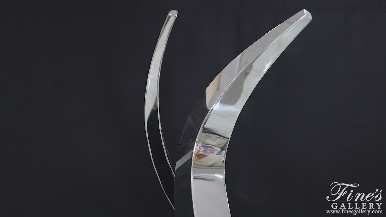 43" Marine Grade Stainless Sculpture — Model SS-031 — product video